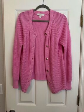 Lilly Pulitzer Button Cardigan Size L